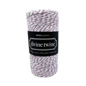 Whisker Graphics Divine Twine - Lilac / White - 240 Yards